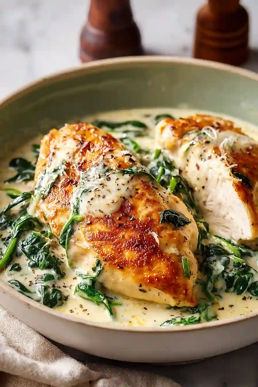 chicken spinach florentine