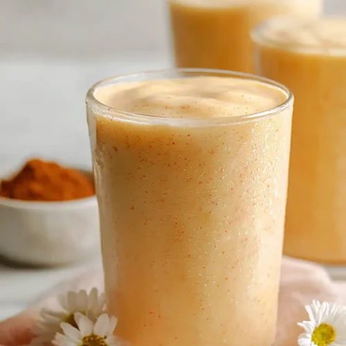 peach smoothie