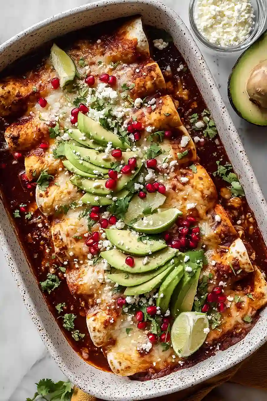 thai chicken enchiladas