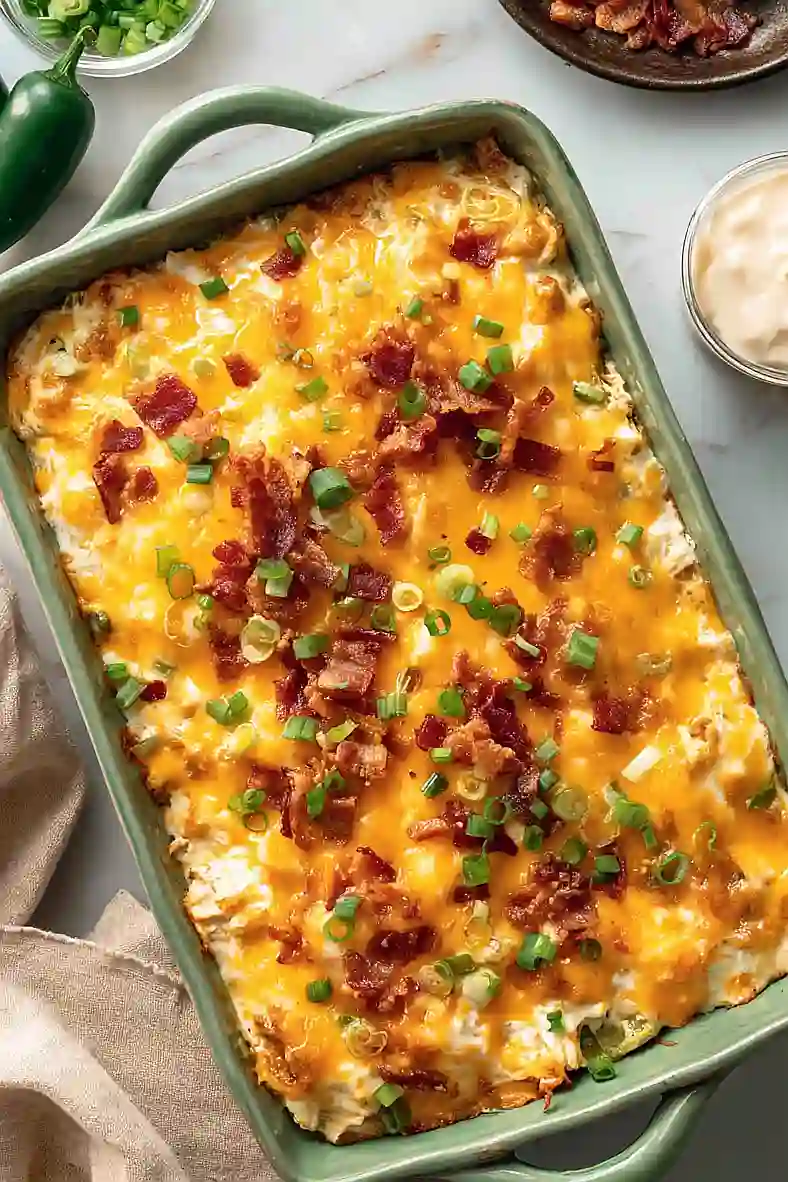 jalapeño popper chicken casserole