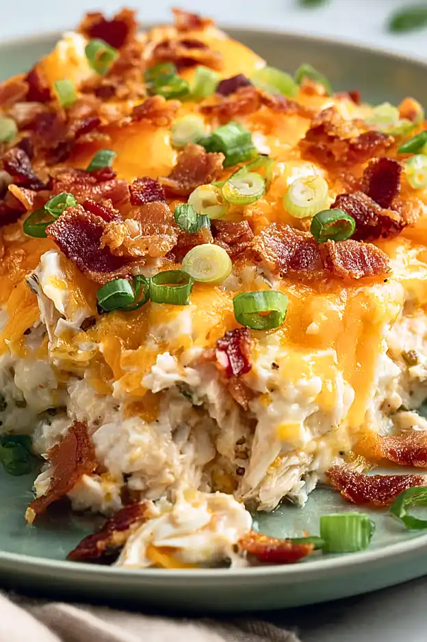 jalapeño popper chicken casserole