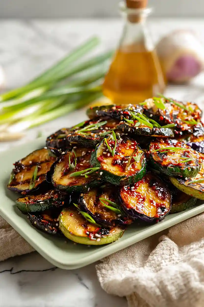 korean grilled vegetables