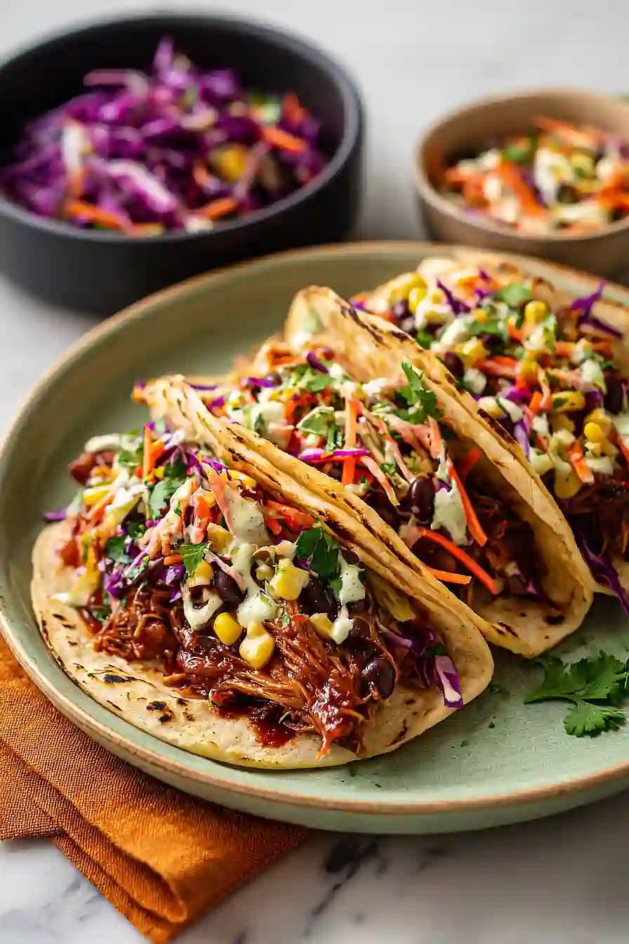 bbq rib tacos