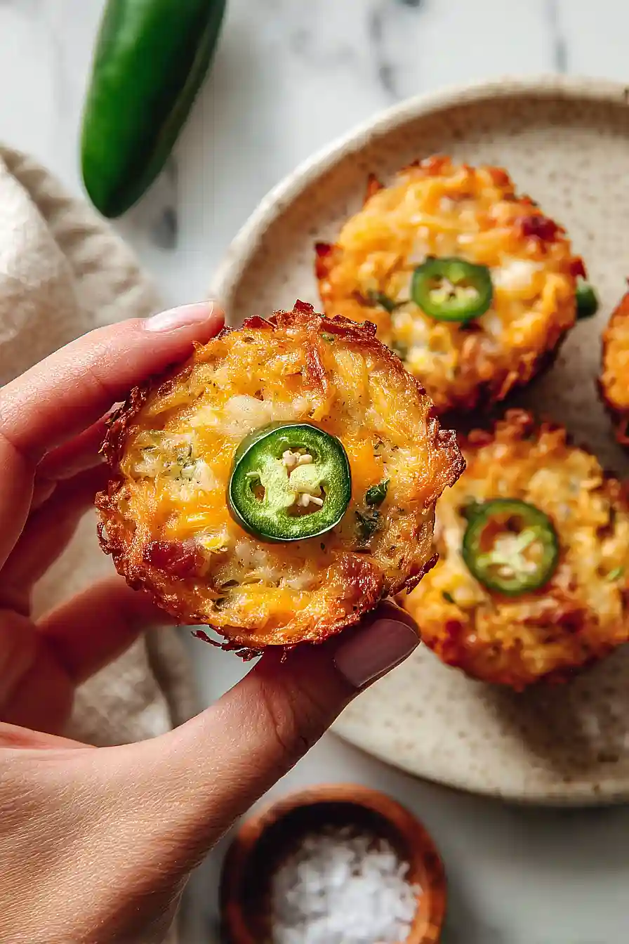 jalapeño popper hash brown cups