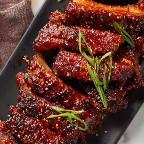 Juicy Korean Spare Ribs - theamazingfood