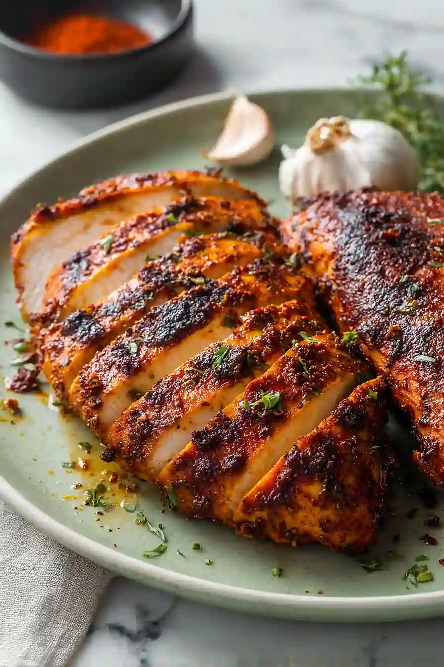 keto blackened chicken