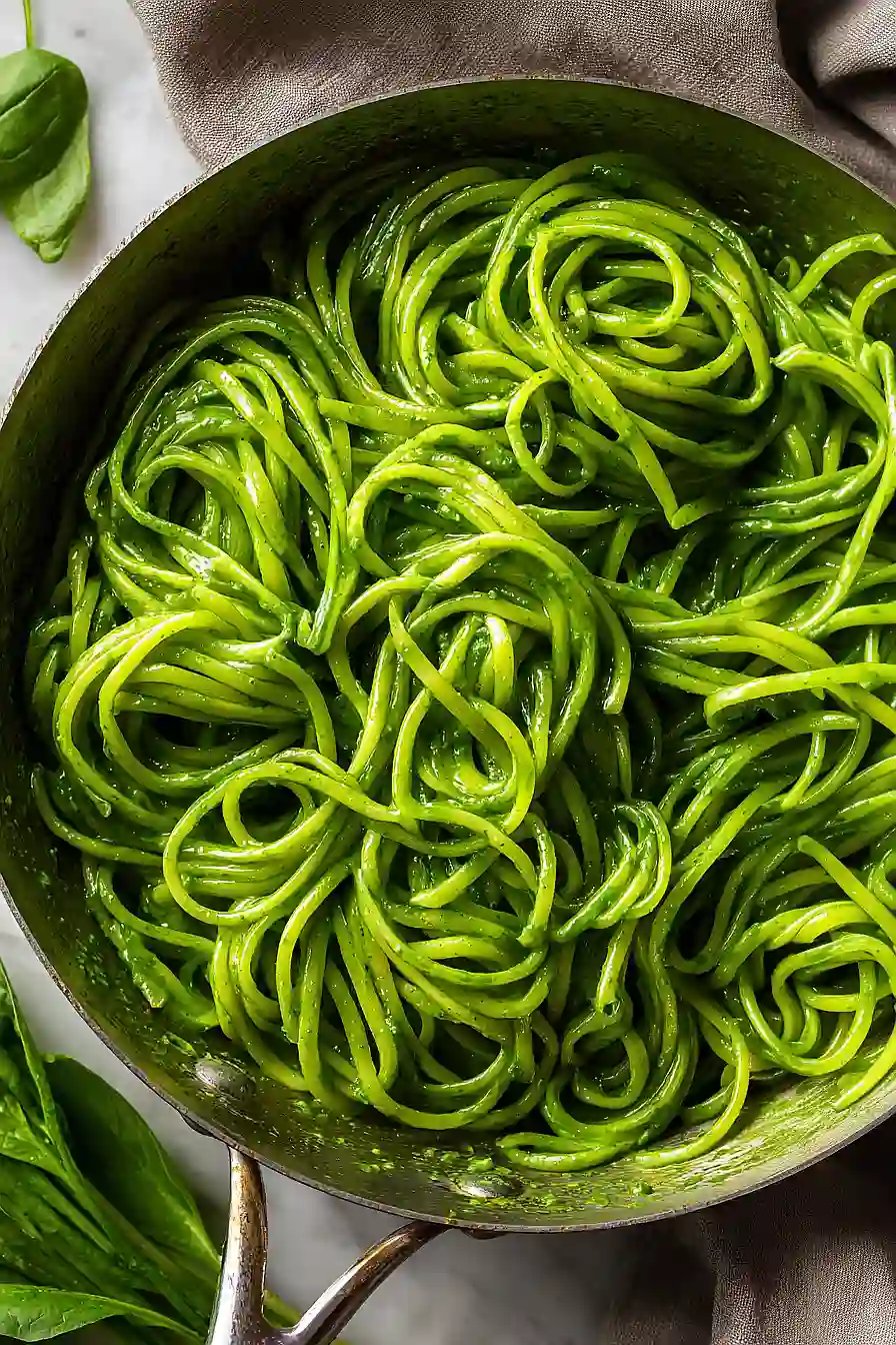 green pasta