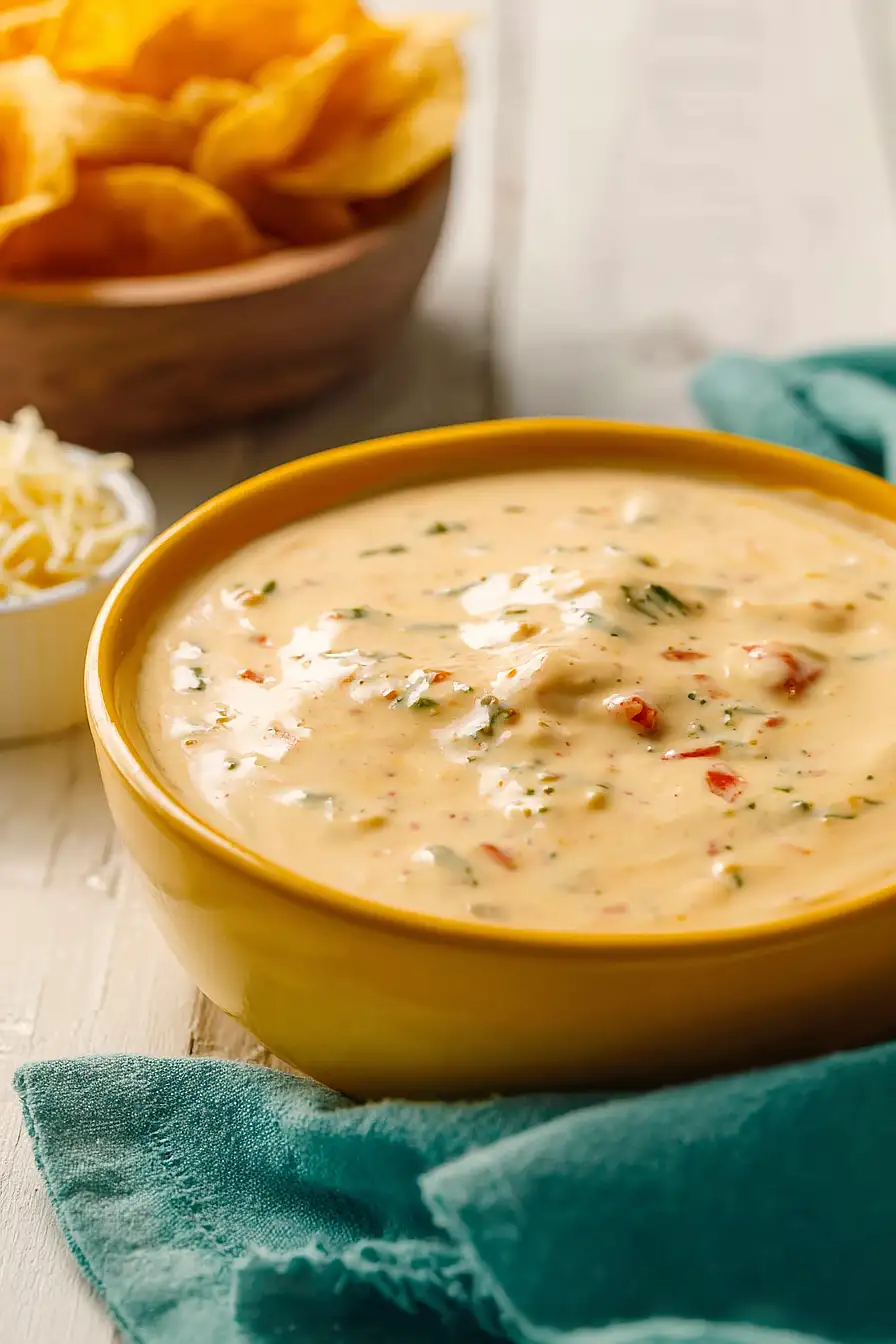 copycat chipotle queso dip