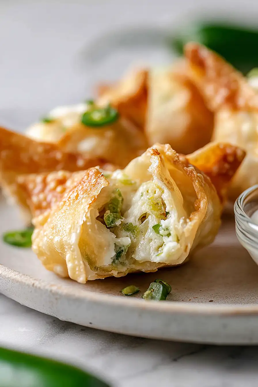 jalapeño popper wontons