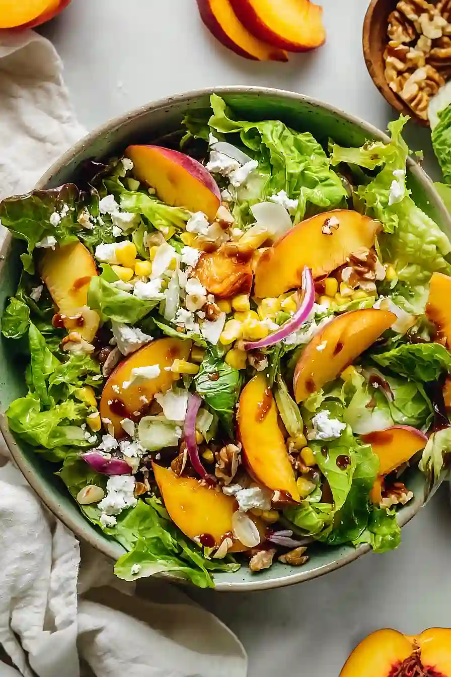 peach salad