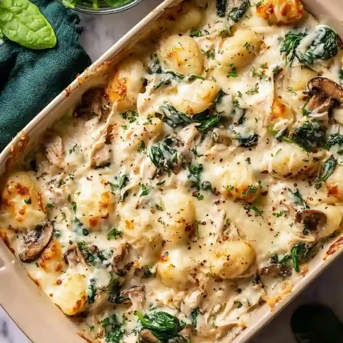 spinach chicken gnocchi