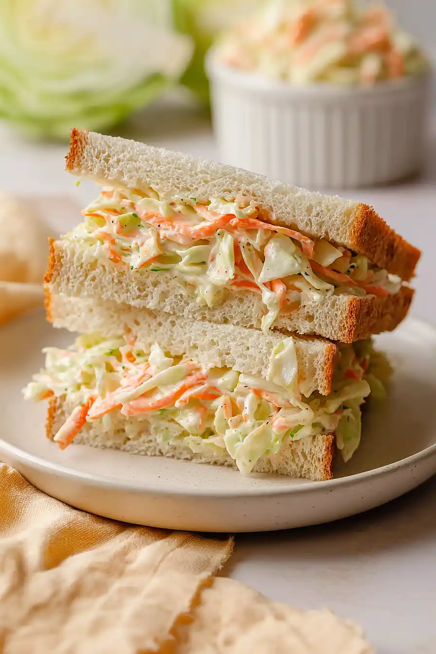 coleslaw sandwich