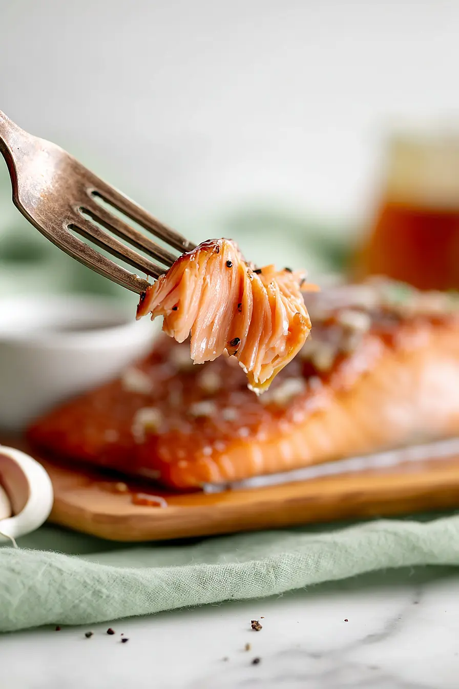 grilled honey garlic salmon
