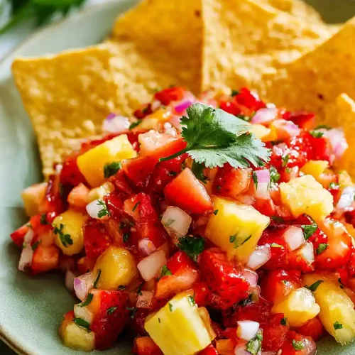 strawberry pineapple salsa