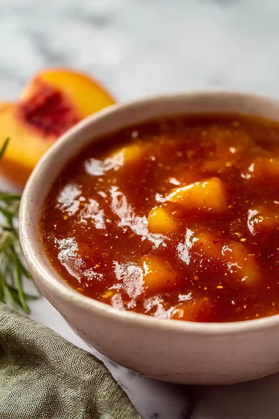 peach bbq sauce