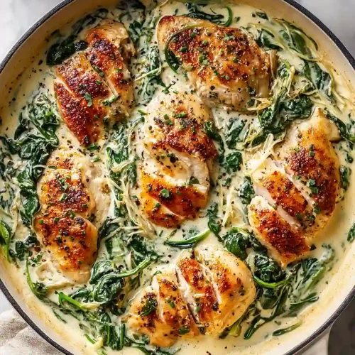 chicken spinach florentine