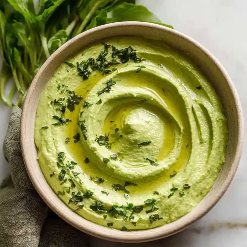 radish greens hummus