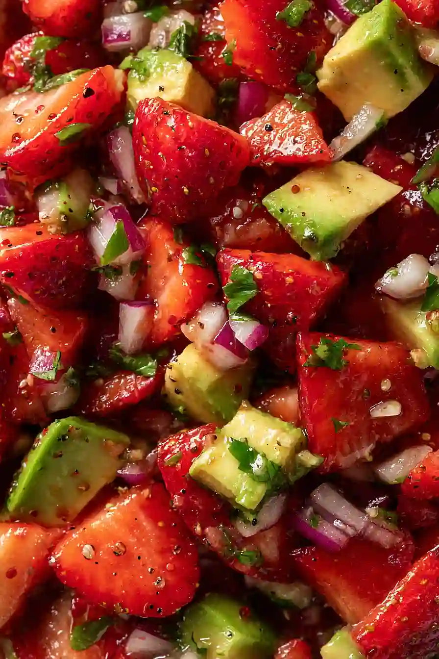 strawberry avocado salsa