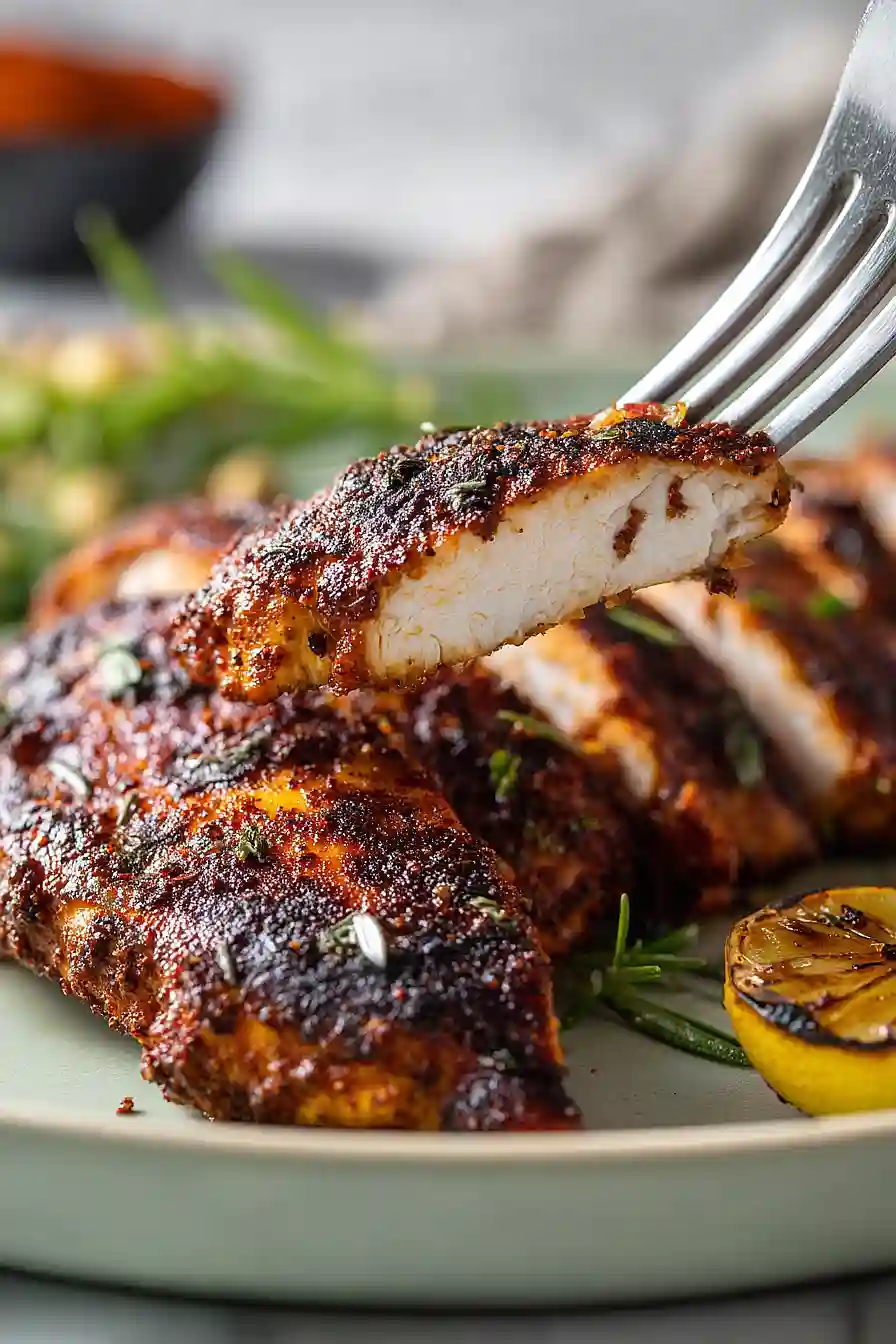 keto blackened chicken