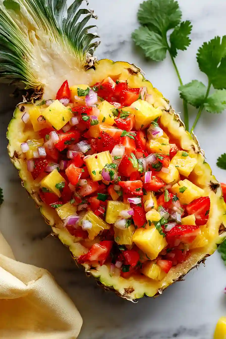 strawberry pineapple salsa