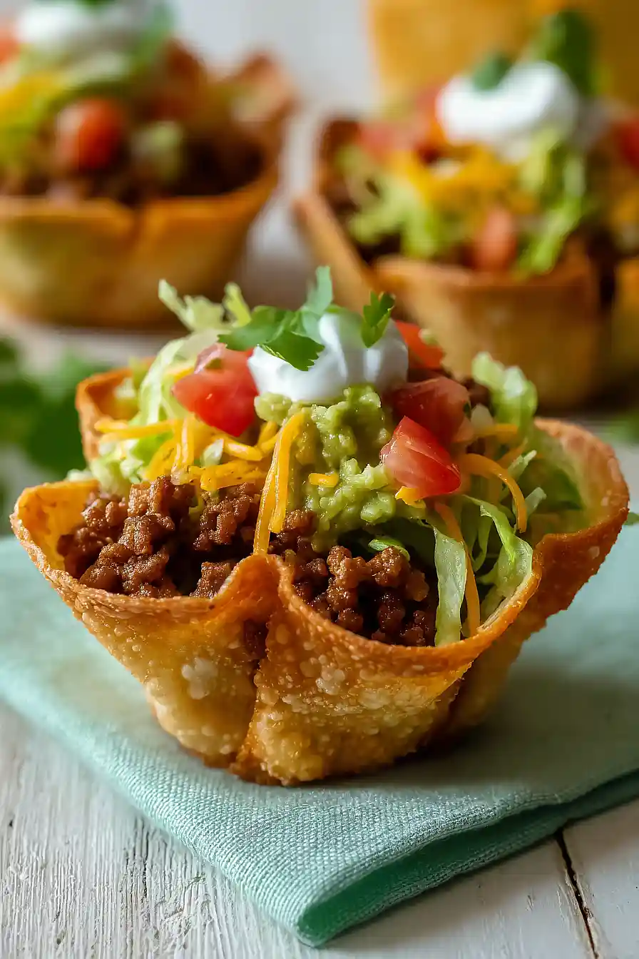 taco salad cups