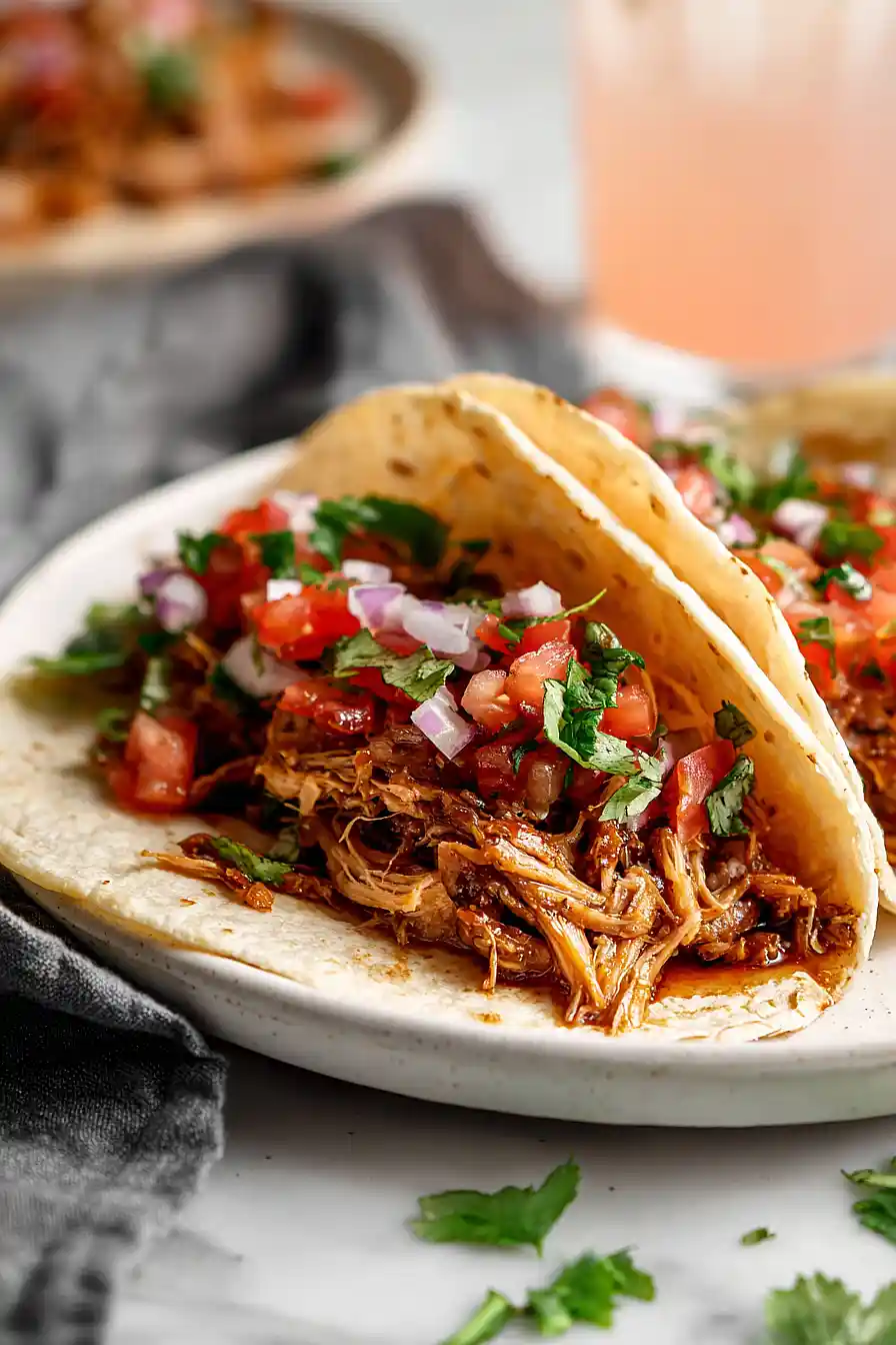pork carnitas street tacos