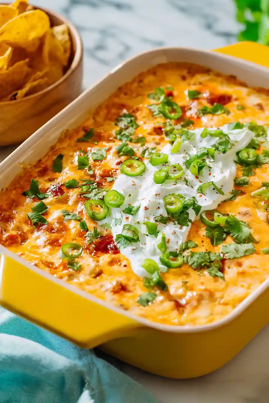 baked queso dip