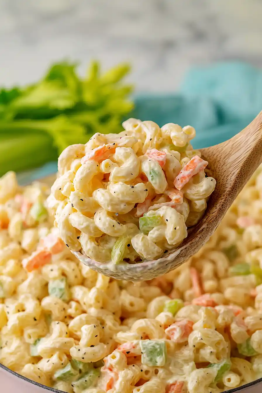 macaroni salad for a crowd