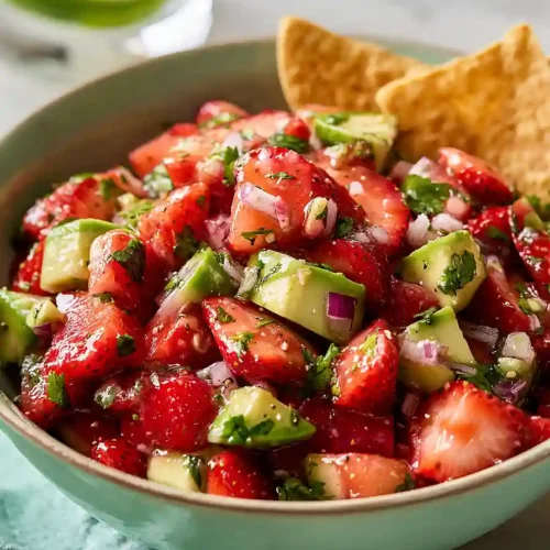 strawberry avocado salsa