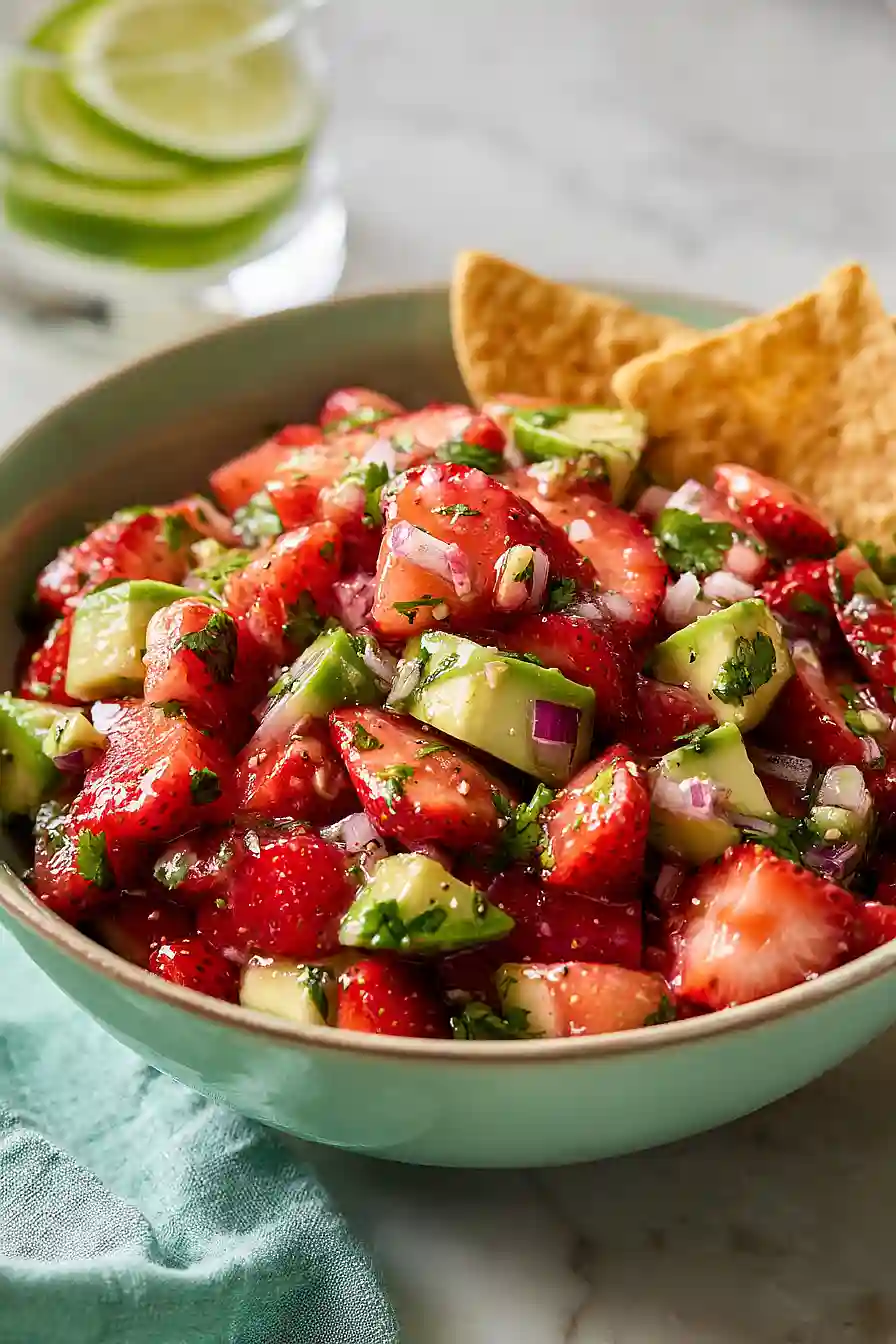 strawberry avocado salsa