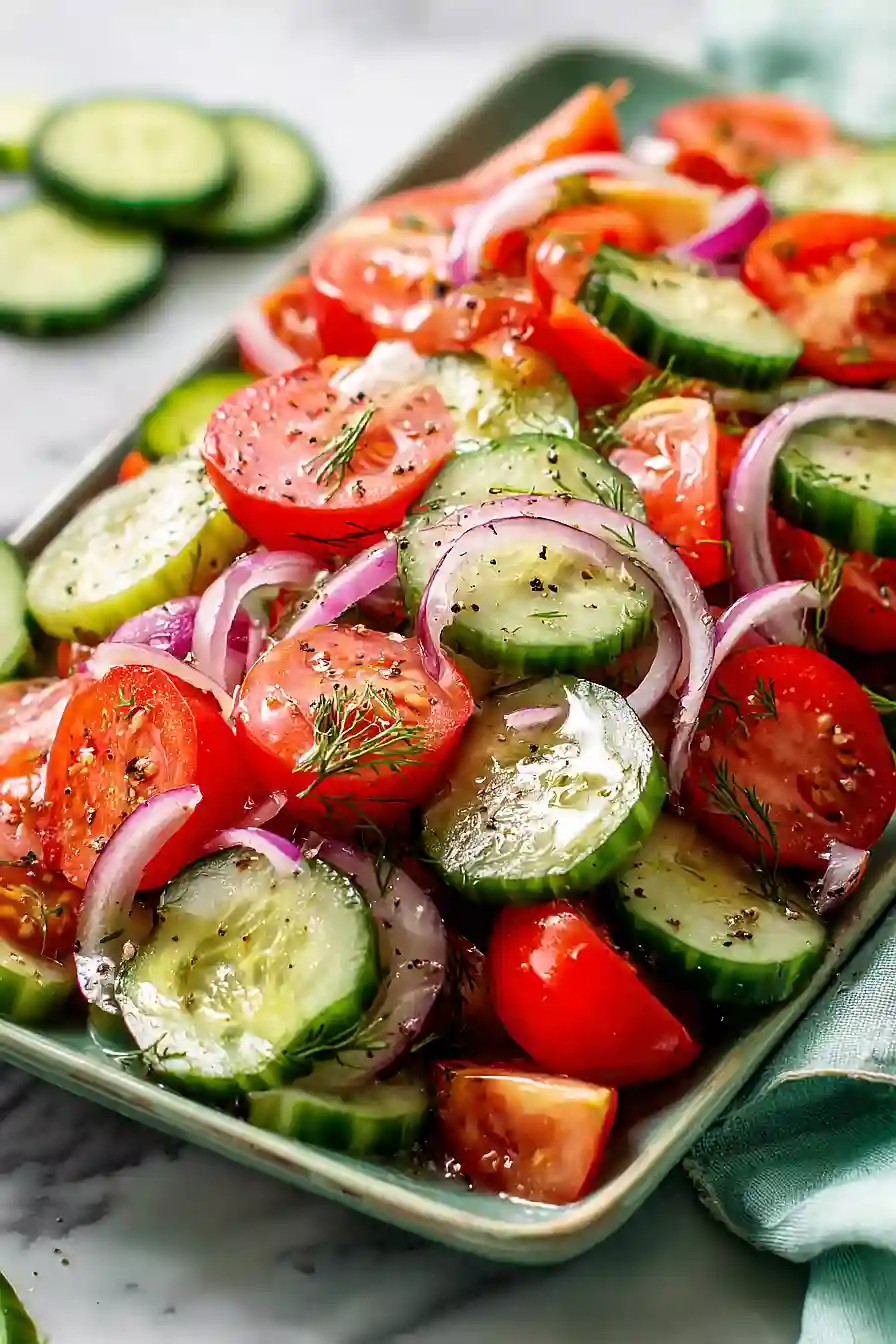 cucumber tomato salad