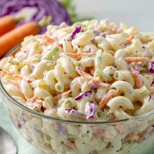 coleslaw pasta salad