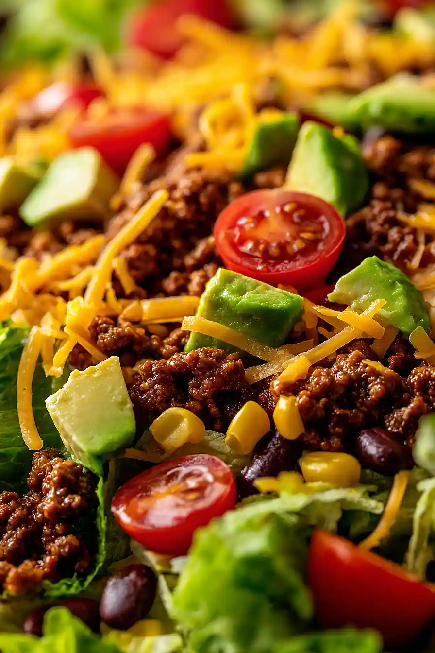 taco salad meal prep