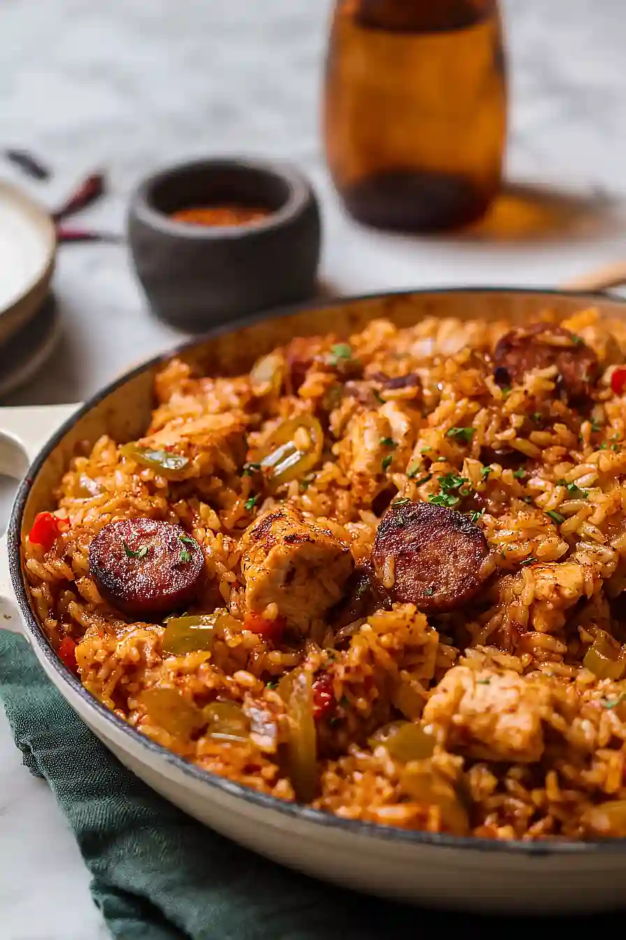 blackened chicken jambalaya