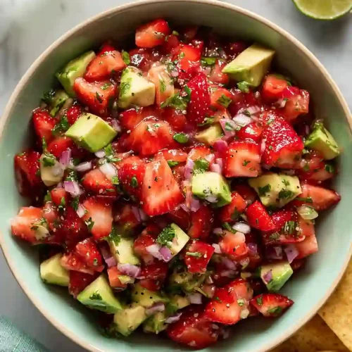 strawberry avocado salsa