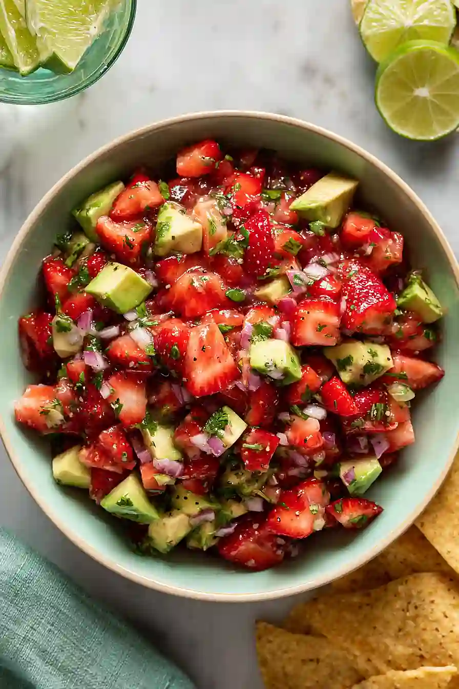 strawberry avocado salsa