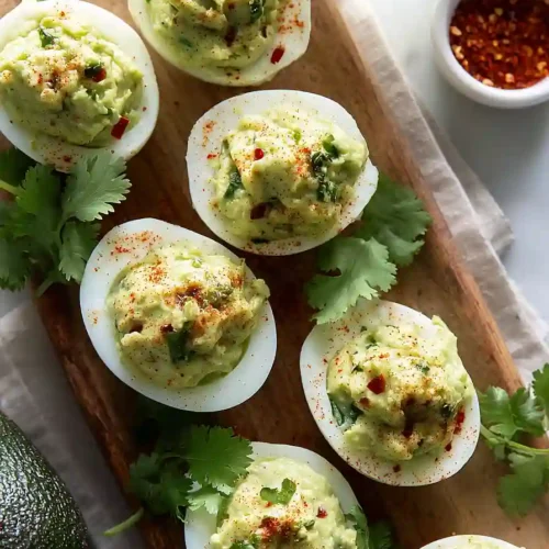 guacamole deviled eggs