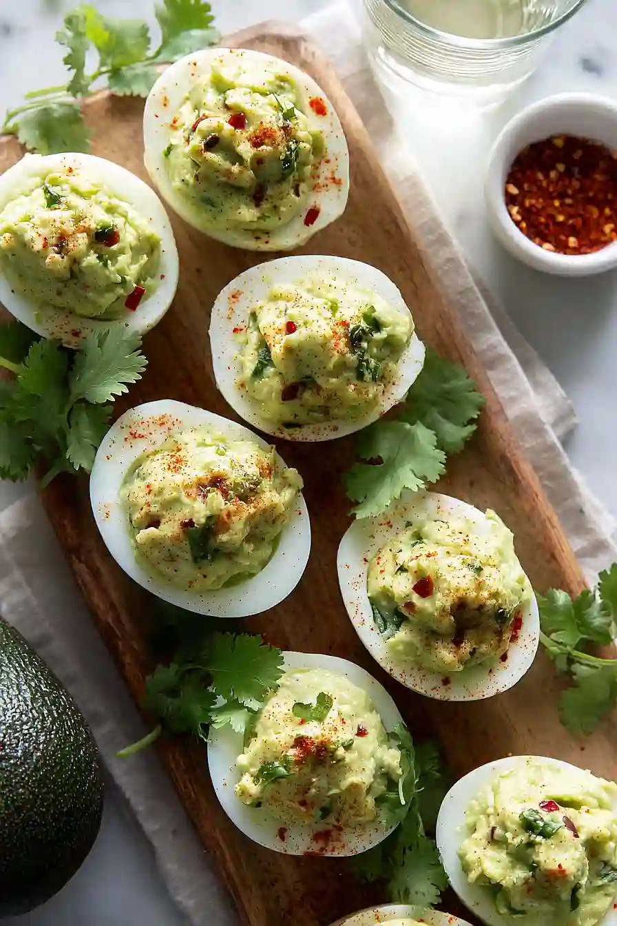 guacamole deviled eggs