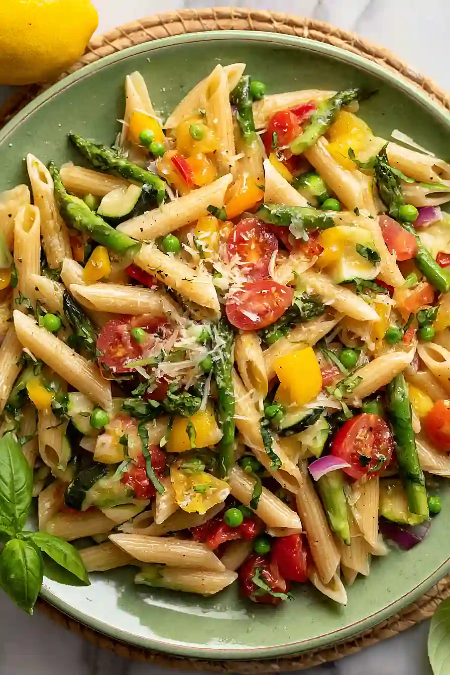 summer vegetable pasta primavera