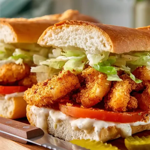 fried shrimp po boy