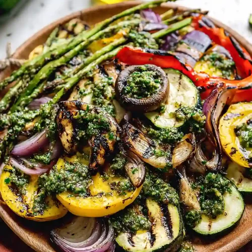 chimichurri grilled vegetables
