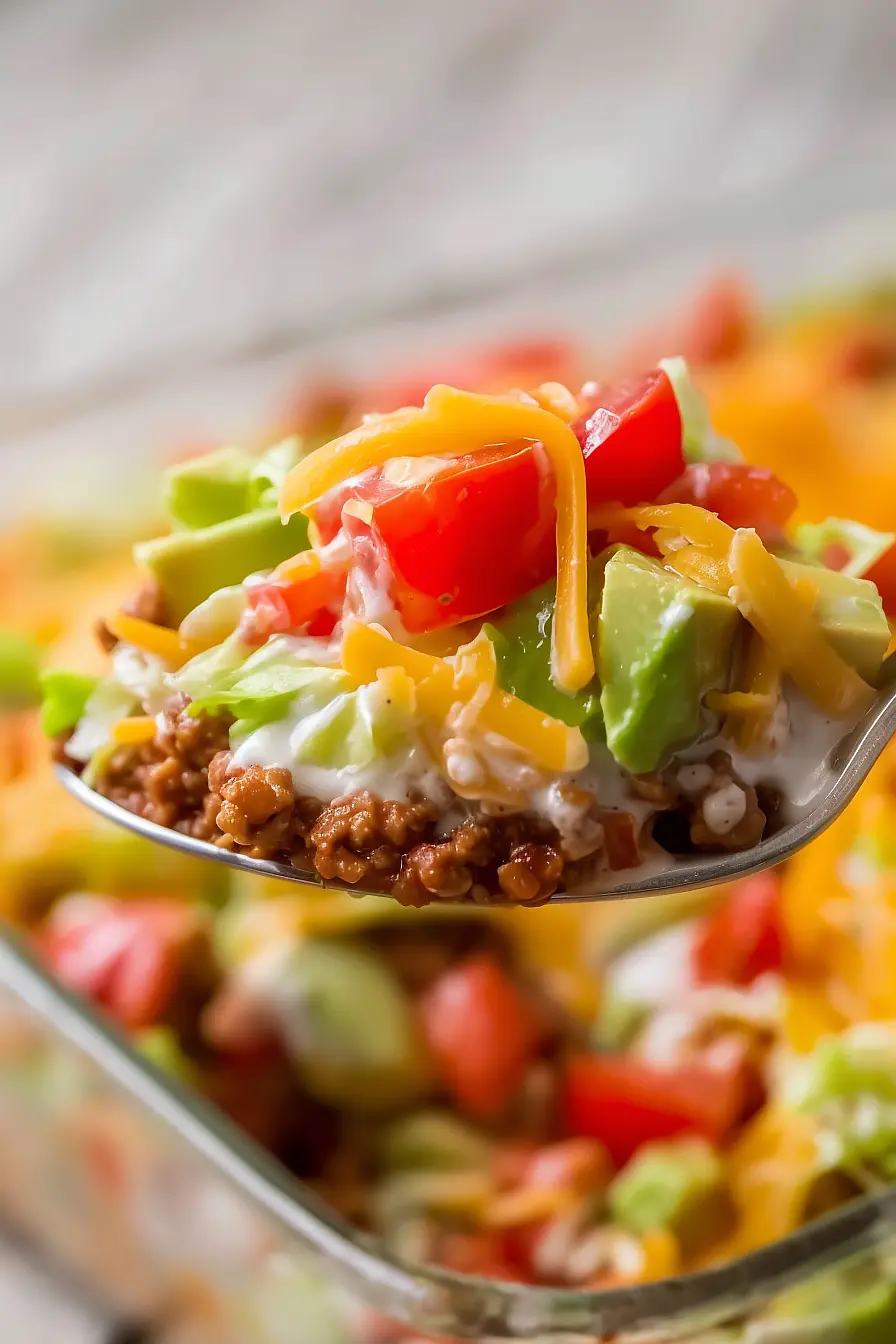 taco salad dip
