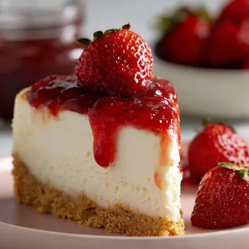 strawberry cheesecake ice cream cake