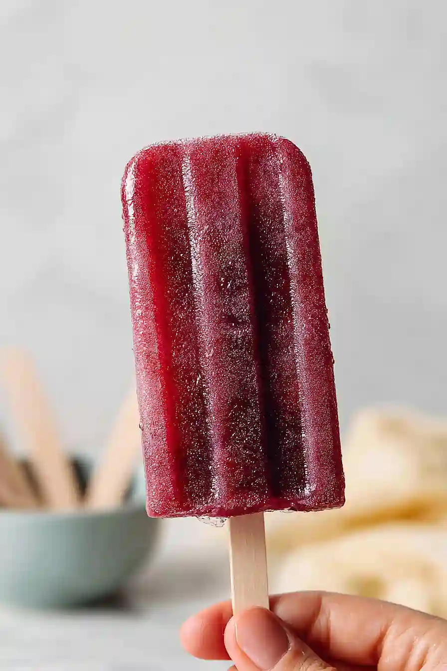 cherry popsicles