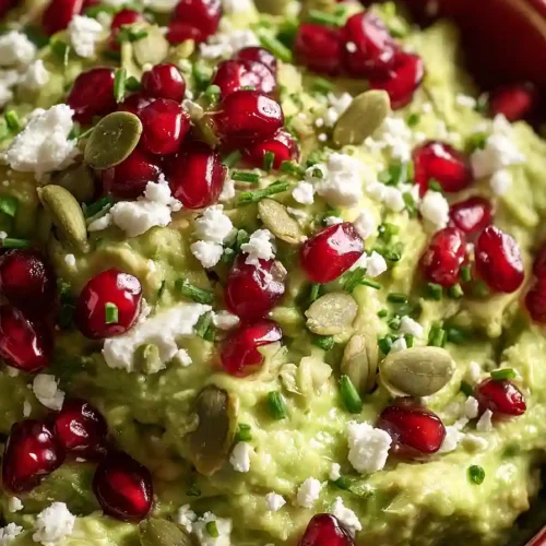 christmas guacamole