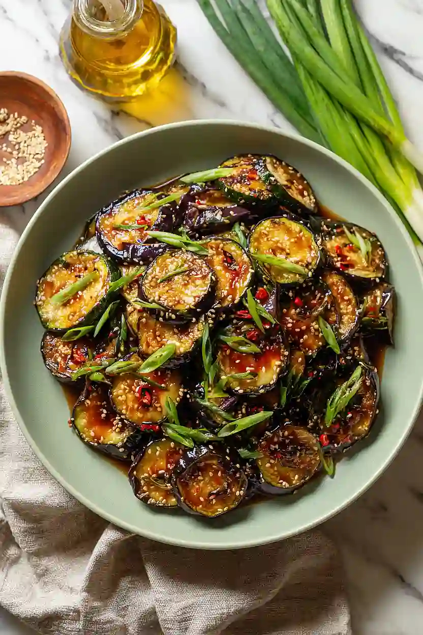 korean grilled vegetables