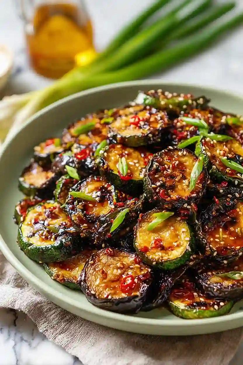 korean grilled vegetables