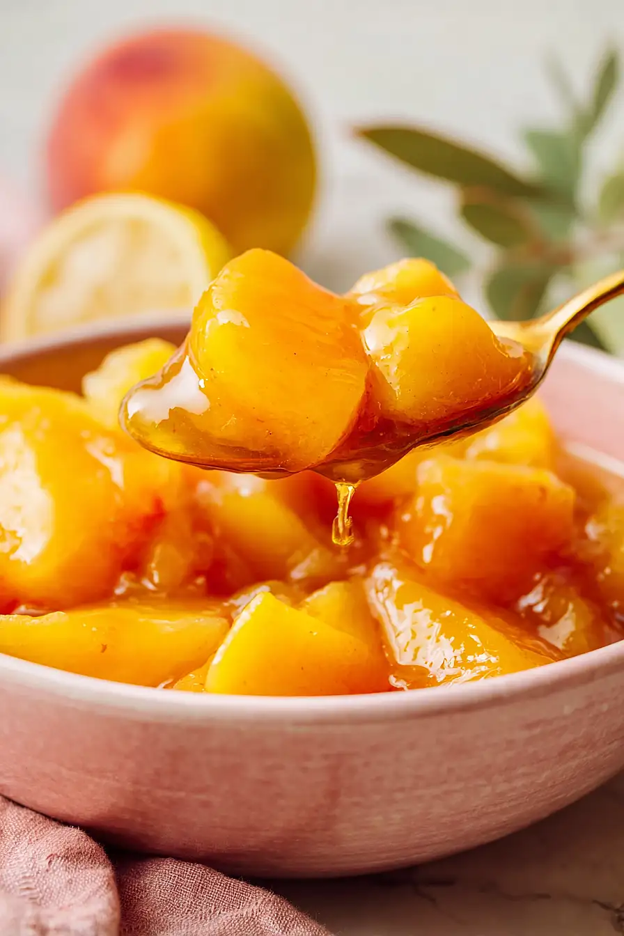 peach pie filling