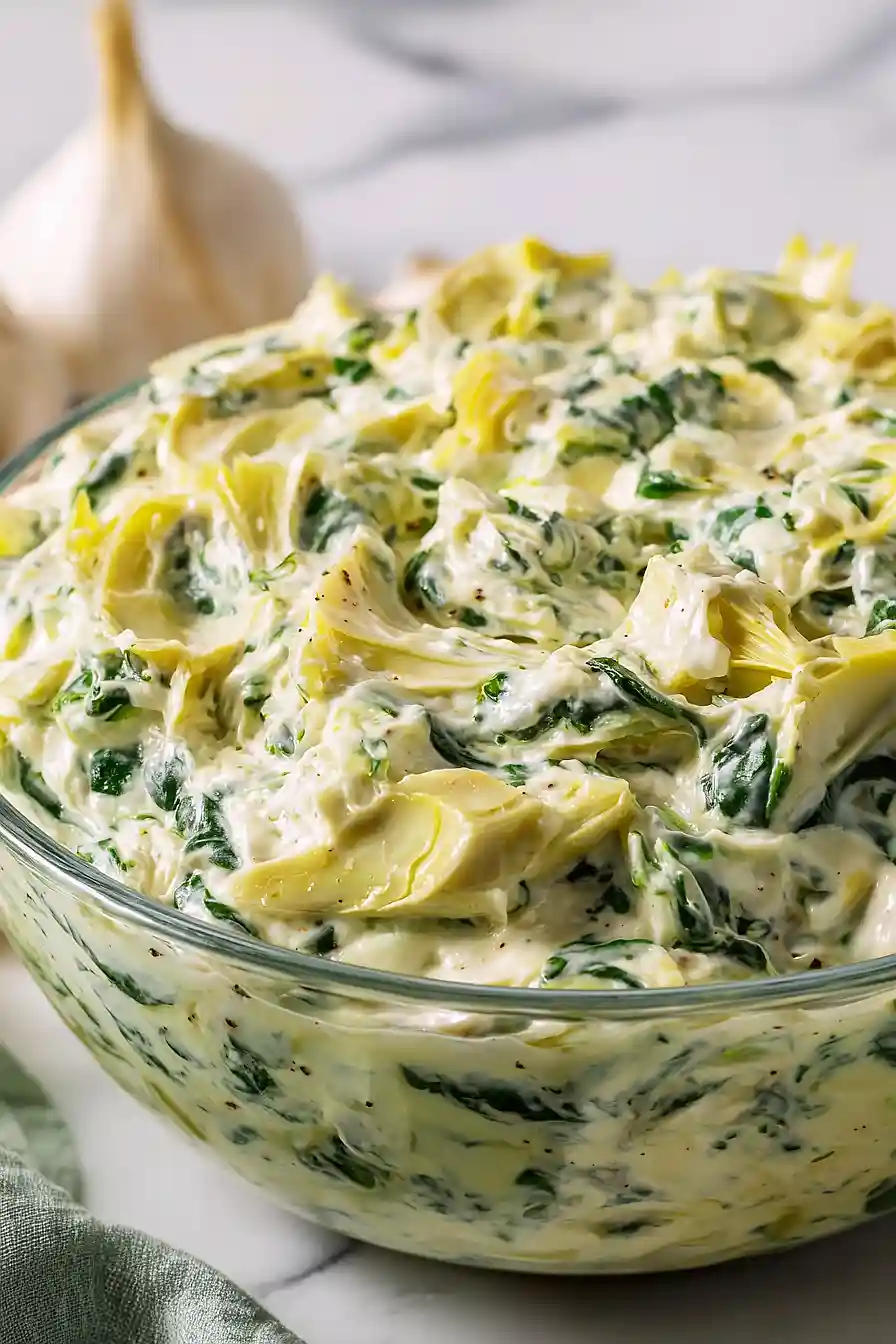 crockpot spinach artichoke dip