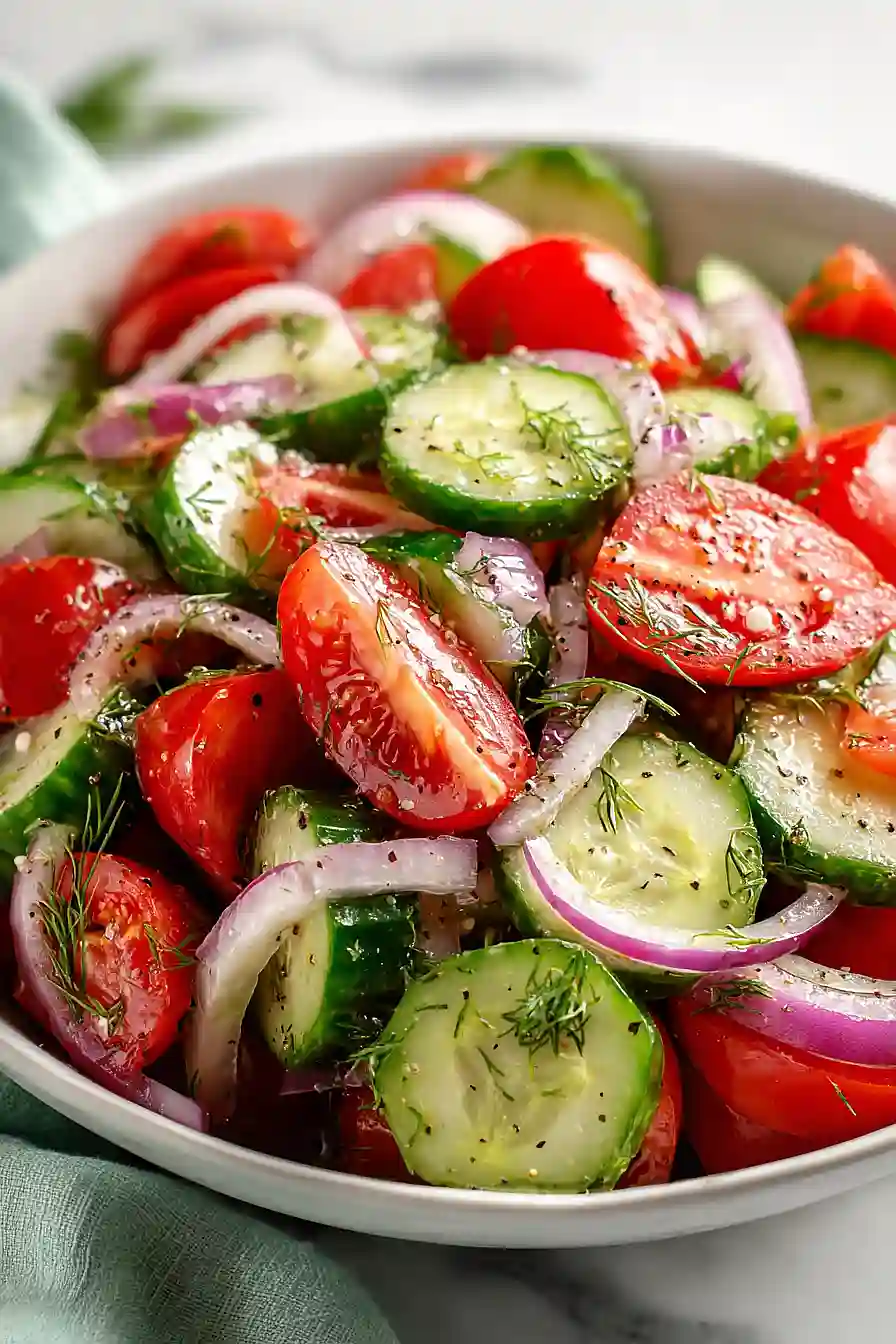 cucumber tomato salad